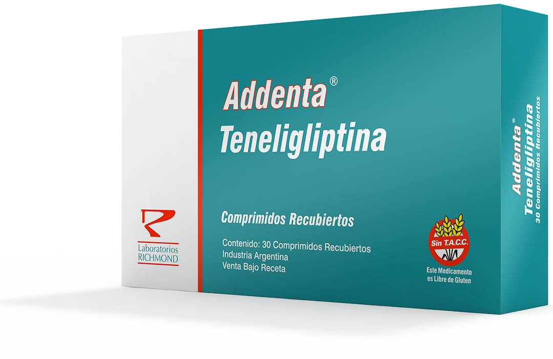 Addenta Teneligliptina 20 mg de Laboratorios Richmond