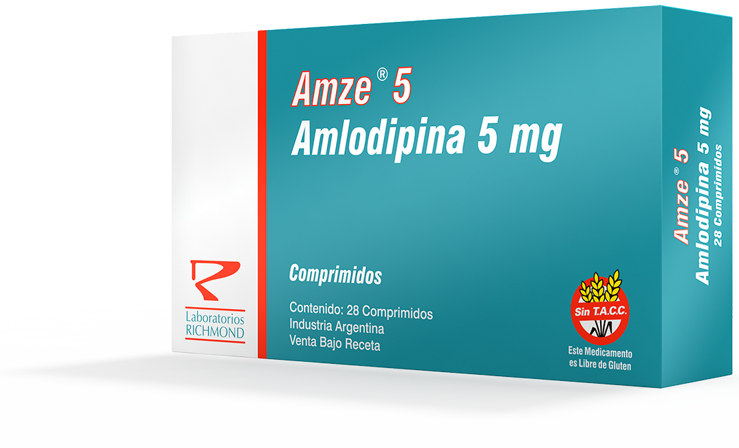 Amze Amlodipina 5-10 mg de Laboratorios Richmond