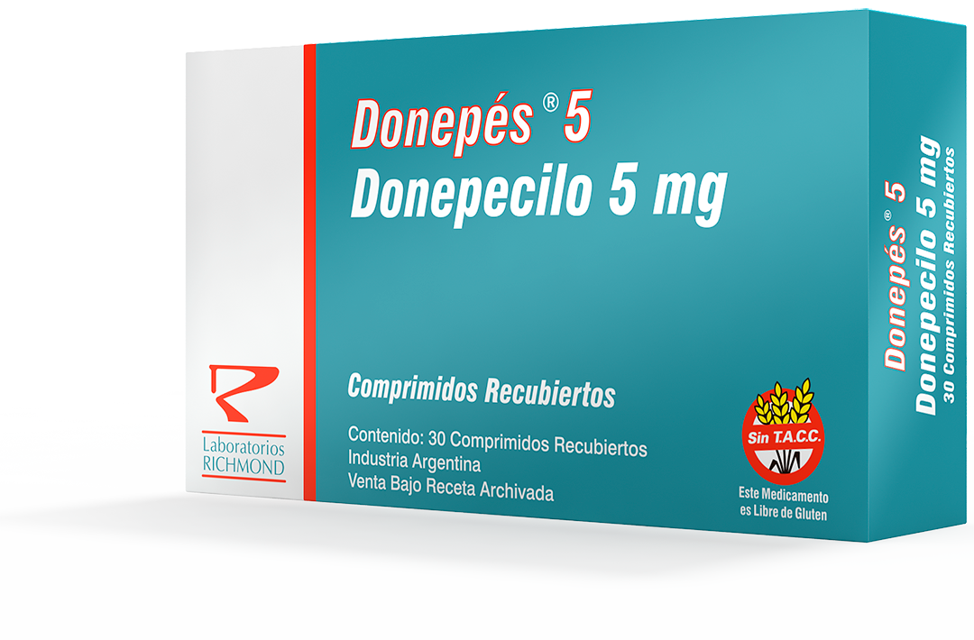 Donepés Donepecilo 5-10 mg de Laboratorios Richmond