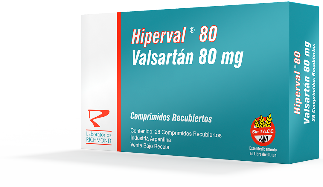 Hiperval Valsartán 80-160 mg de Laboratorios Richmond