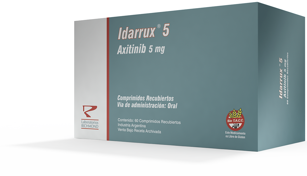 Idarrux Axitinib 1-5 mg de Laboratorios Richmond