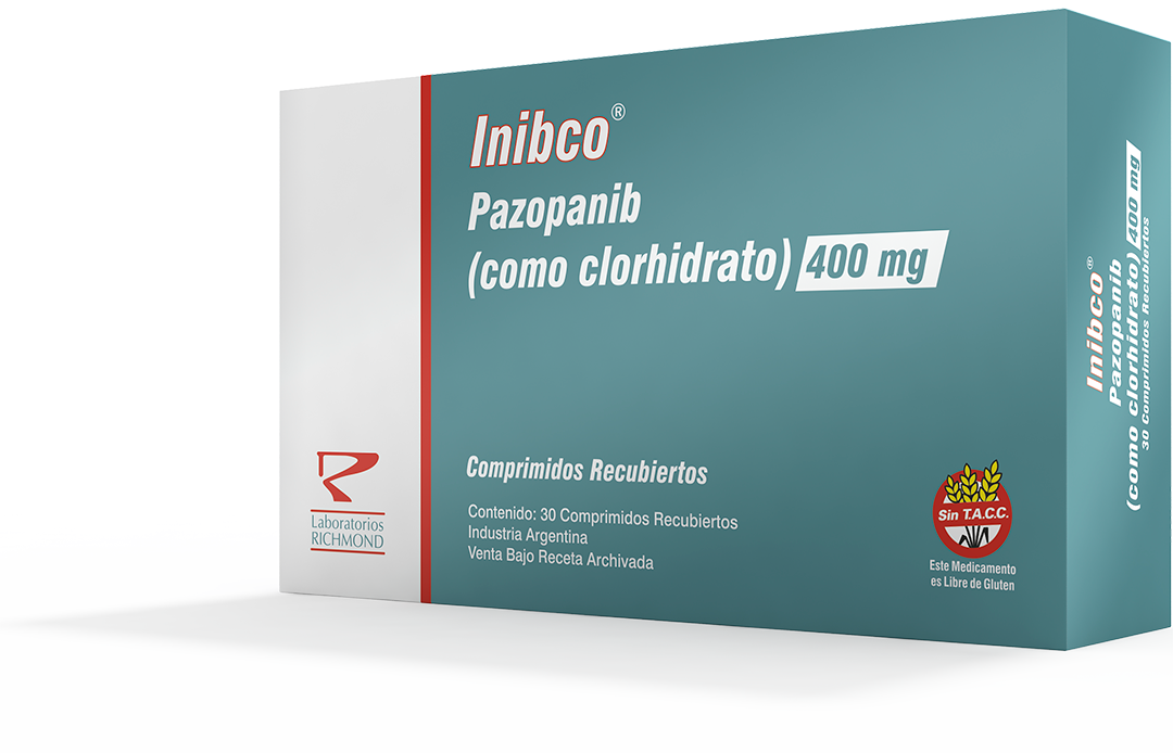 Inibco Pazopanib 200-400 mg de Laboratorios Richmond