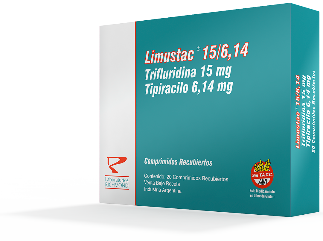 Limustac Trifluridina + Tipiracilo 15+6,14 mg - 20+8,19 mg de Laboratorios Richmond