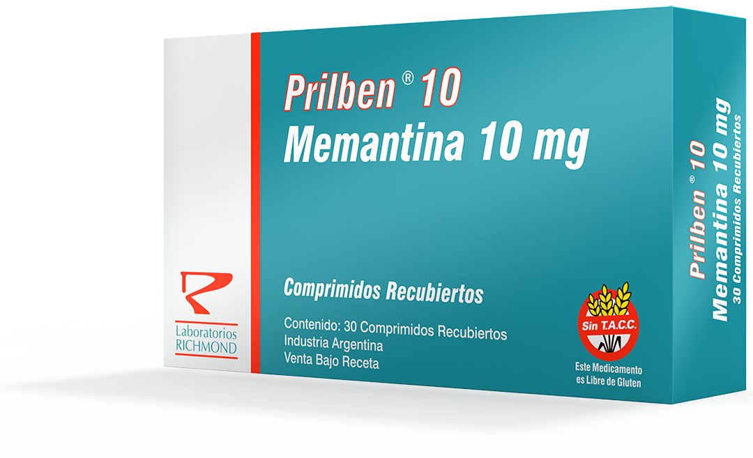 Prilben Memantina 10-20 mg de Laboratorios Richmond