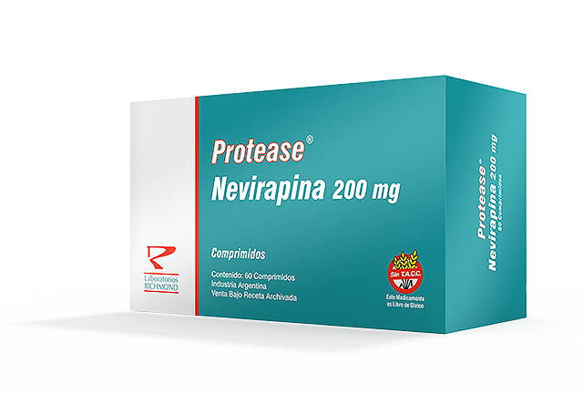 Protease Nevirapina 200 mg de Laboratorios Richmond
