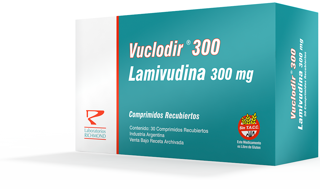 Vuclodir Lamivudina 300 mg de Laboratorios Richmond