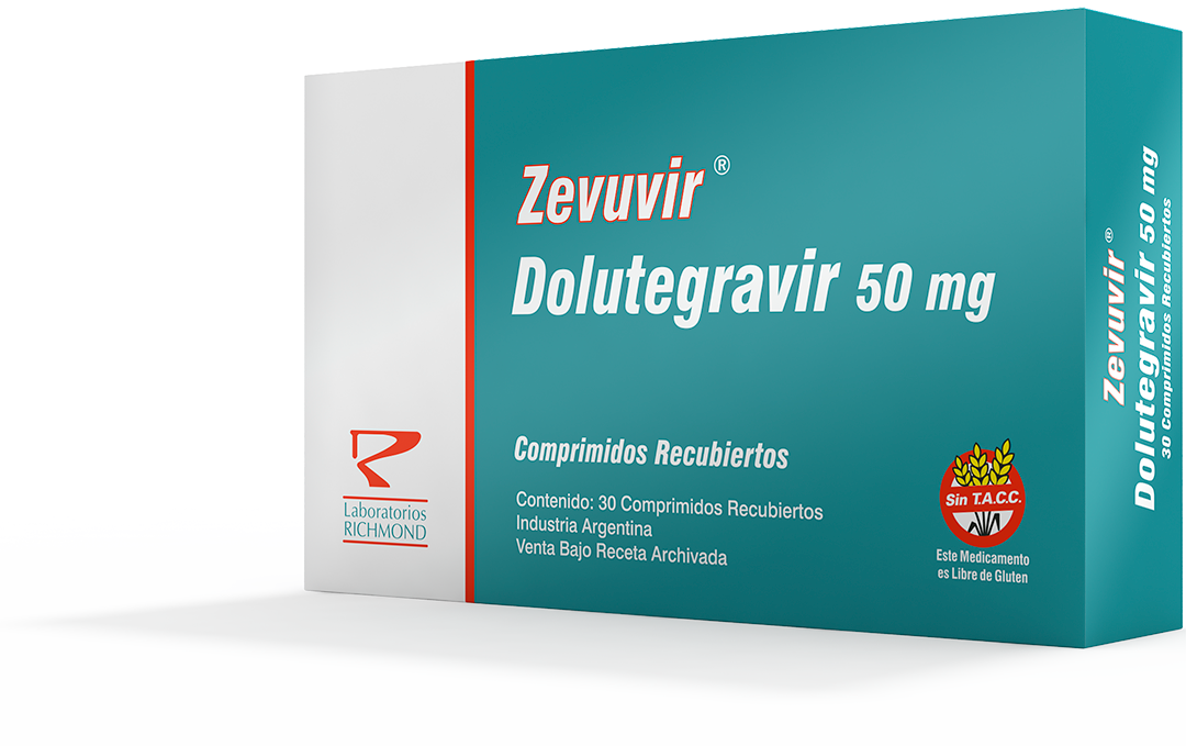 Zevuvir Dolutegravir 50 mg de Laboratorios Richmond